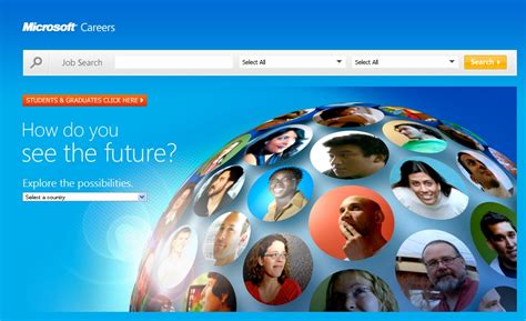 microsoft career site.